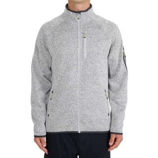 Polar męski 4F M443 chłodny jasny szary melanż 4FWSS26TFLEM443 27M S 4F