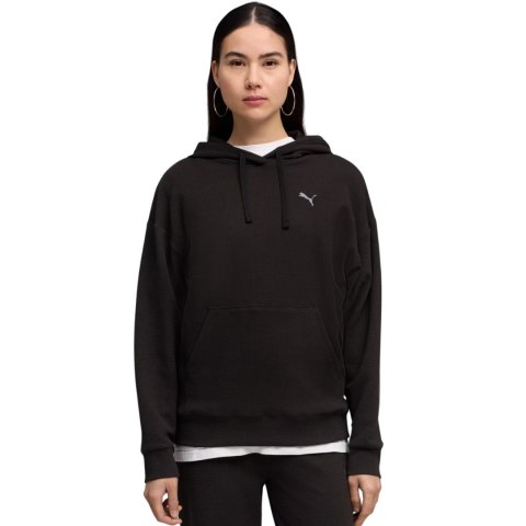 Bluza damska Puma ESS Elevated Comfort Hoodie czarna 691814 01 M Puma