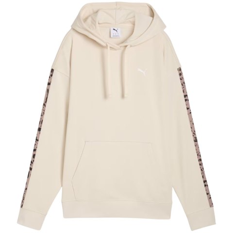 Bluza damska Puma ESS Graphic Animal Comfort Hoodie beżowa 691822 87 L Puma