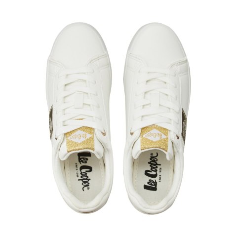 Buty damskie Lee Cooper biało-złote LCW-26-31-4365LA 40 Lee Cooper