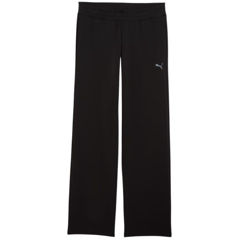 Spodnie damskie Puma ESS Elevated Straight Leg czarne 691817 01 L Puma