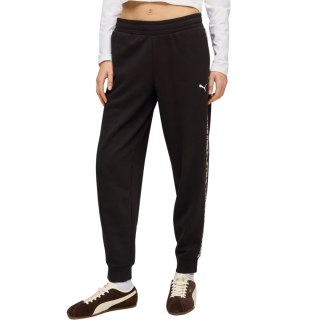 Spodnie damskie Puma ESS Graphic Animal Comfort czarne 692464 01 L Puma