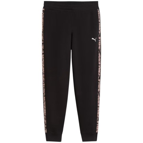 Spodnie damskie Puma ESS Graphic Animal Comfort czarne 692464 01 L Puma