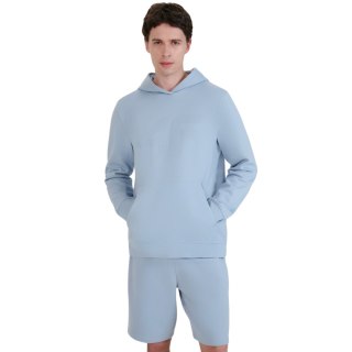 Bluza męska 4F M1621 jasny niebieski 4FWSS25TSWSM1621 34S 4F
