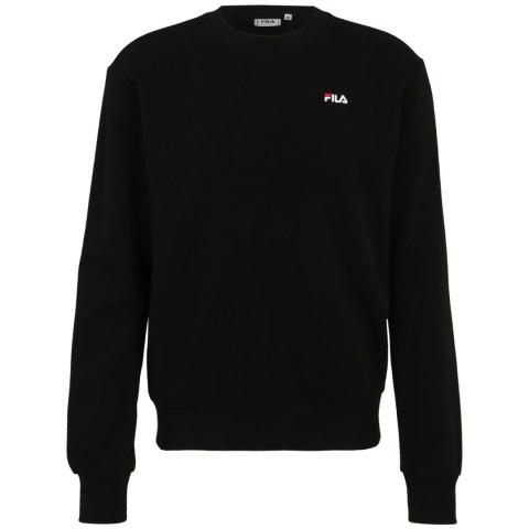 Bluza męska Fila Leverano Regular Crew Sweat czarna FAM0876 80010 Fila Bluza męska Fila Leverano Regular Crew Sweat czarna FAM0876 80010 Fila