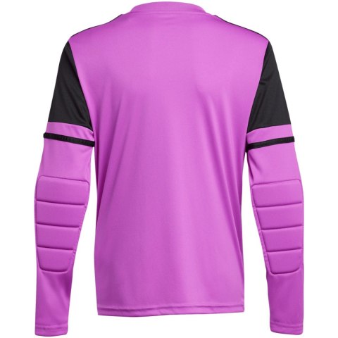 Koszulka bramkarska dla dzieci adidas Squadra 25 Long Sleeve fioletowa JJ1939 Adidas teamwear Koszulka bramkarska dla dzieci adidas Squadra 25 Long Sleeve fioletowa JJ1939 Adidas teamwear