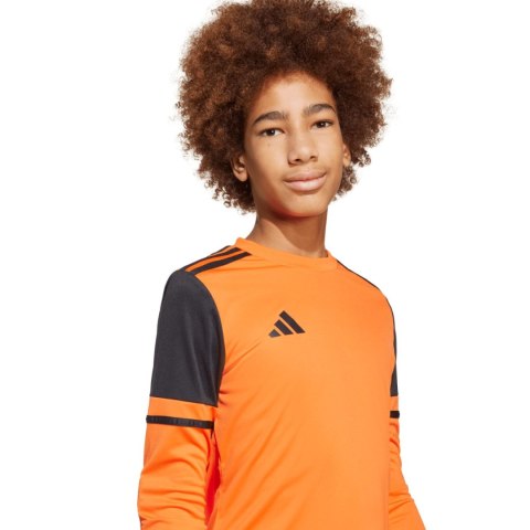 Koszulka bramkarska dla dzieci adidas Squadra 25 Long Sleeve pomarańczowa JJ1941 Adidas teamwear