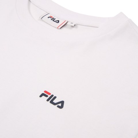 Koszulka damska Fila Lignano biała FAW1053 10001 Fila Koszulka damska Fila Lignano biała FAW1053 10001 Fila