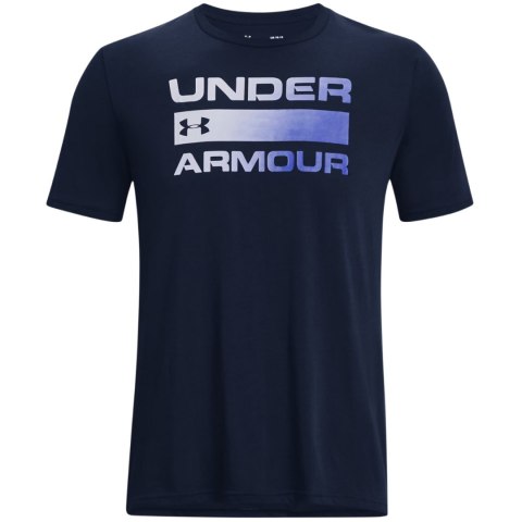 Koszulka męska Under Armour Team Issue Wordmarsk SS granatowa 1329582 408 Under Armour Koszulka męska Under Armour Team Issue Wordmarsk SS granatowa 1329582 408 Under Armour