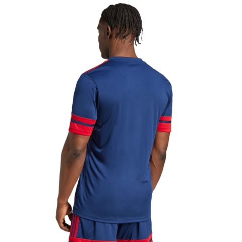 Koszulka męska adidas Squadra 25 granatowo-czerwona JG5833 Adidas teamwear
