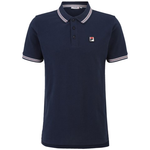 Koszulka męska polo Fila Lubbeek granatowa FAM0898 50004 Fila Koszulka męska polo Fila Lubbeek granatowa FAM0898 50004 Fila