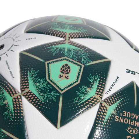 Piłka nożna adidas UCL League 24/25 Knockout Stages zielono-biała JH1296 Adidas teamwear