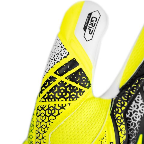 Rękawice bramkarskie Reusch Attrakt Grip Junior żółto-czarne 5572815 2014 Reusch