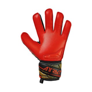 Rękawice bramkarskie Reusch Attrakt Silver Junior czarno-czerwone 5572215 7075 Reusch