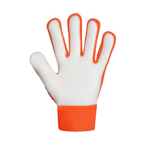 Rękawice bramkarskie Reusch Attrakt Starter Solid Finger Support Junior pomarańczowo-niebieskie 5472511 2290 Reusch