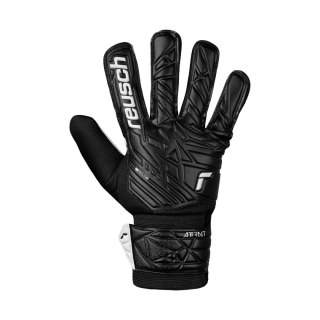 Rękawice bramkarskie Reusch Attrakt Starter Solid Junior czarne 5572514 7700 Reusch