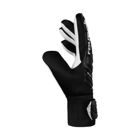 Rękawice bramkarskie Reusch Attrakt Starter Solid Junior czarne 5572514 7700 Reusch