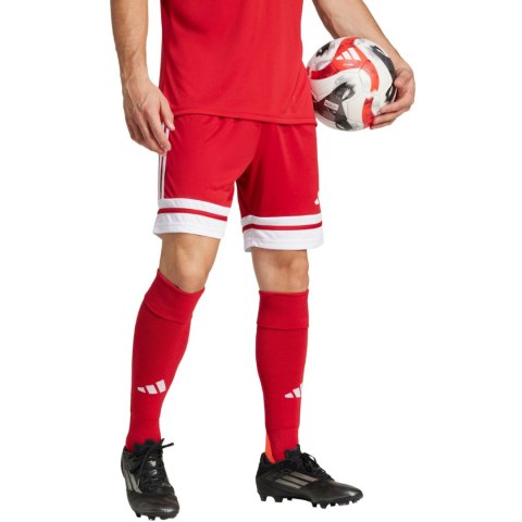 Spodenki męskie adidas Squadra 25 czerwone JE7745 Adidas teamwear Spodenki męskie adidas Squadra 25 czerwone JE7745 Adidas teamwear