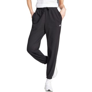 Spodnie damskie adidas Essentials Small Logo French Terry Cuffed czarne JD7999 Adidas