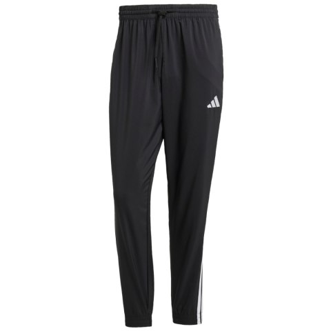 Spodnie męskie adidas Essentials 3-Stripes Woven czarne IM7841 Adidas Spodnie męskie adidas Essentials 3-Stripes Woven czarne IM7841 Adidas