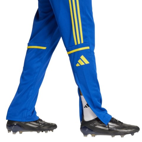 Spodnie męskie adidas Squadra 25 Training niebiesko-żółte JP3152 Adidas teamwear
