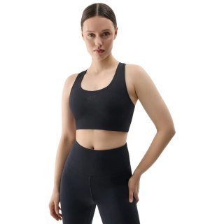 Stanik sportowy 4F F152 głęboka czerń 4FRSS25USBAF152 20S 4F
