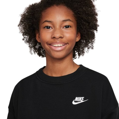 Bluza dla dzieci Nike Sportswear Club Fleece czarna FD2923 010 L Nike