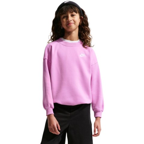 Bluza dla dzieci Nike Sportswear Club Fleece różowa FD2923 503 M Nike