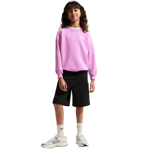 Bluza dla dzieci Nike Sportswear Club Fleece różowa FD2923 503 M Nike