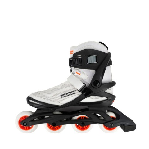 Łyżworolki Roces Icon X czarno-biało-pomarańczowe 400908 00002 44 Roces
