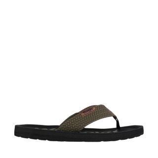 Klapki męskie Wrangler Zane Flipflop czarno-oliwkowe 20261061 58C 44 Wrangler