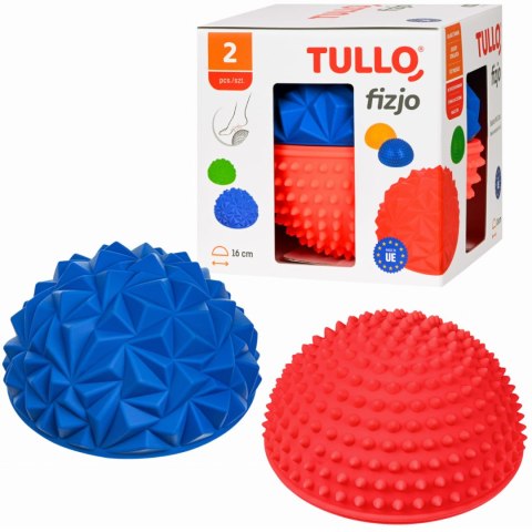 Półkule sensoryczne jeż/diament Tullo 823 czerwona/niebieska AM Tullo
