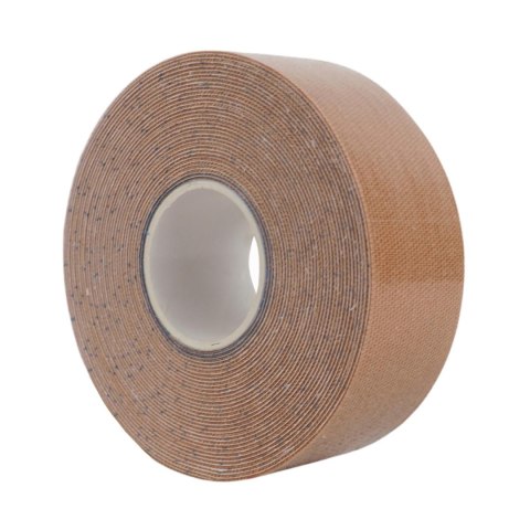 Taśma sportowa Point Tape 2,5 cm x 5 m beżowa Point