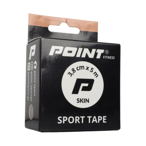 Taśma sportowa Point Tape 3,8 cm x 5 m beżowa Point