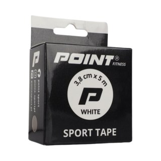 Taśma sportowa Point Tape 3,8 cm x 5 m biała Point