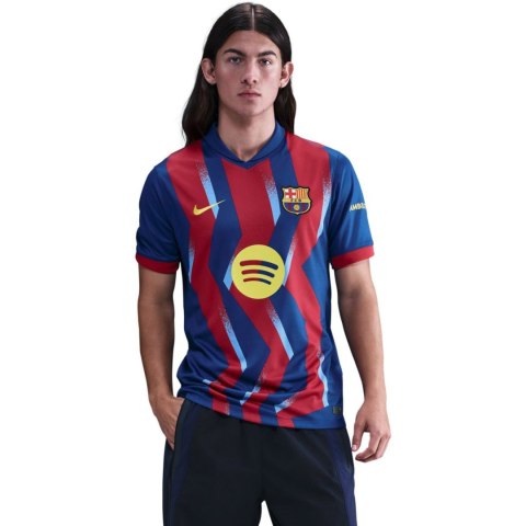 Koszulka męska Nike FC Barcelona Stadium 2025/26 granatowo-bordowa FZ1304 432 S Nike