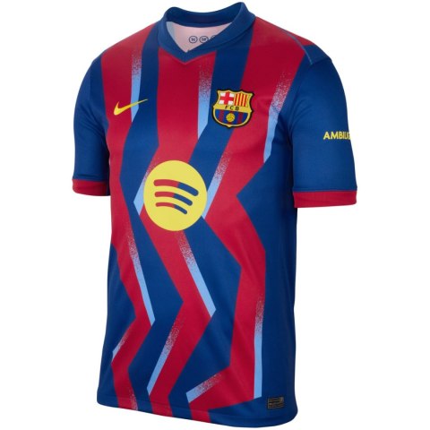 Koszulka męska Nike FC Barcelona Stadium 2025/26 granatowo-bordowa FZ1304 432 S Nike