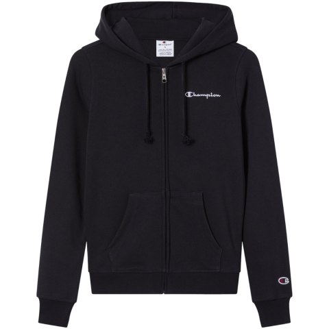 Bluza damska Champion Full Zip Hoodie Sweatshirt czarna 118406 KK001 S Champion