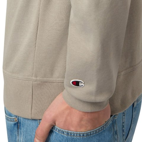 Bluza męska Champion Crewneck Sweatshirt beżowa 220785 ES035 S Champion