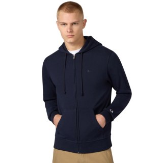 Bluza męska Champion Full Zip Hoodie Sweatshirt granatowa 220786 BS501 2XL Champion