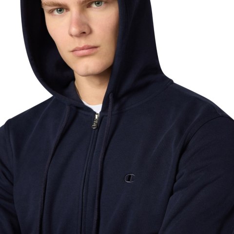 Bluza męska Champion Full Zip Hoodie Sweatshirt granatowa 220786 BS501 2XL Champion