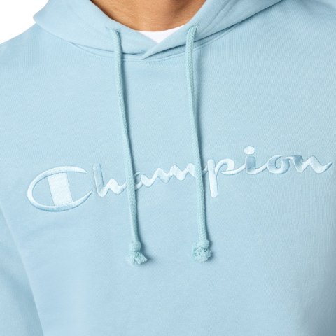 Bluza męska Champion Hooded Sweatshirt błękitna 220782 BS221 XL Champion