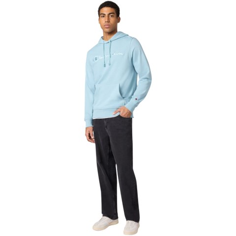 Bluza męska Champion Hooded Sweatshirt błękitna 220782 BS221 XL Champion