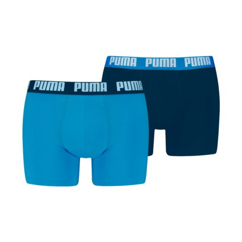 Bokserki męskie Puma Everyday Basic 2p niebieskie, granatowe 938320 12 S Puma