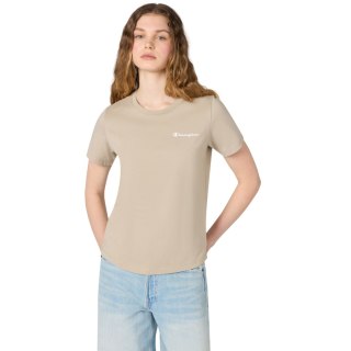 Koszulka damska Champion Short Sleeve T-shirt beżowa 118408 MS041 2XL Champion