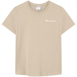 Koszulka damska Champion Short Sleeve T-shirt beżowa 118408 MS041 2XL Champion