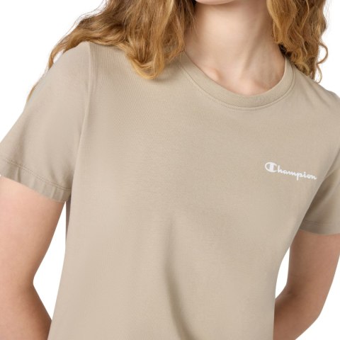 Koszulka damska Champion Short Sleeve T-shirt beżowa 118408 MS041 2XL Champion