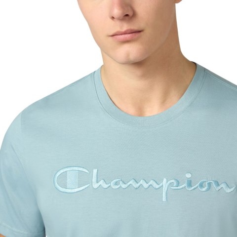 Koszulka męska Champion SS Tee niebieska 220273 BS221 M Champion