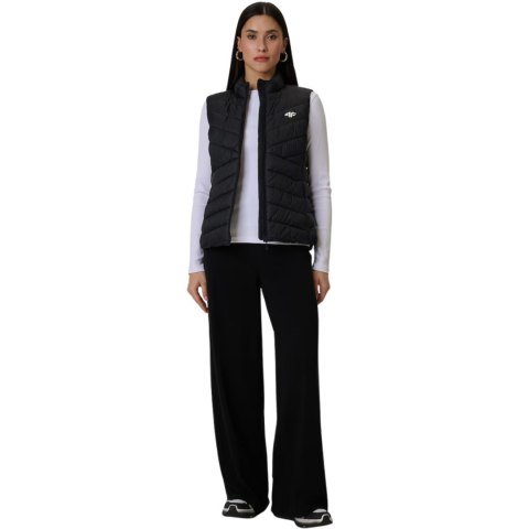 Kamizelka damska 4F F347 głęboka czerń 4FWSS26TVJAF347 20S XL 4F