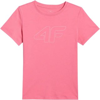 Koszulka dla dziewczynki 4F F3004 różowa 4FJWSS26TTSHF3004 54S 158cm 4F